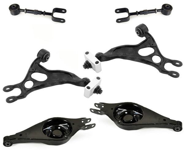 Rear Upper & Lower Left & Right Control Arms For Ford Explorer 2011 2017 18 2019