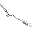 Tubo de escape con resonador silenciador para Mazda Protege 2.0L 2001-2003 fabricado en EE. UU.