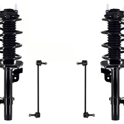 Front Complete Struts Assembly & Sway Bar Links For 2016 17 18 2022 Honda Pilot