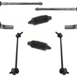 Front Inner & Outer Tie Rods Sway Bar Links For 2014-2018 Jeep Cherokee