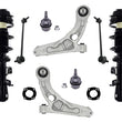 Front Complete Struts Control Arms Links For 14-2018 Cherokee Front Wheel Drive