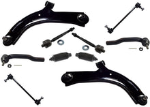 Brazos de control inferiores delanteros y varillas interiores y exteriores para Nissan Versa 2007-2011