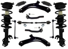 Brazos de control inferiores de puntales delanteros y varillas interiores y exteriores para Nissan Versa 2007-2011