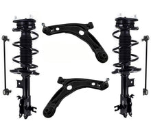 Brazos de control inferiores del puntal de resorte helicoidal completo delantero para Toyota Yaris 2018-2020