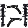 Front Complete Struts Control Arms & Sway Bar Links For Toyota Yaris 2019-2020