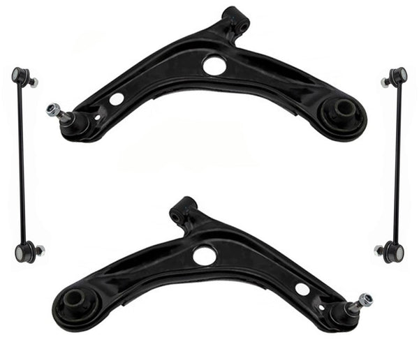 Se adapta a Scion xD 2008-2014 brazos de control inferiores delanteros, rótulas, bujes, barra estabilizadora