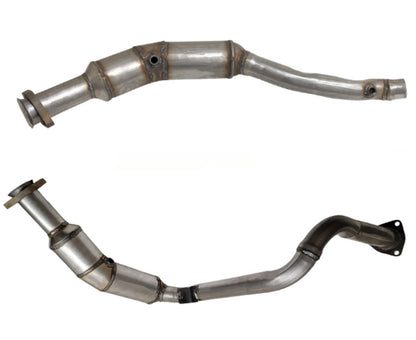 L&amp;R (2) Tubo de motor con convertidor catalítico para Land Rover LR4 3.0L 2014-2016