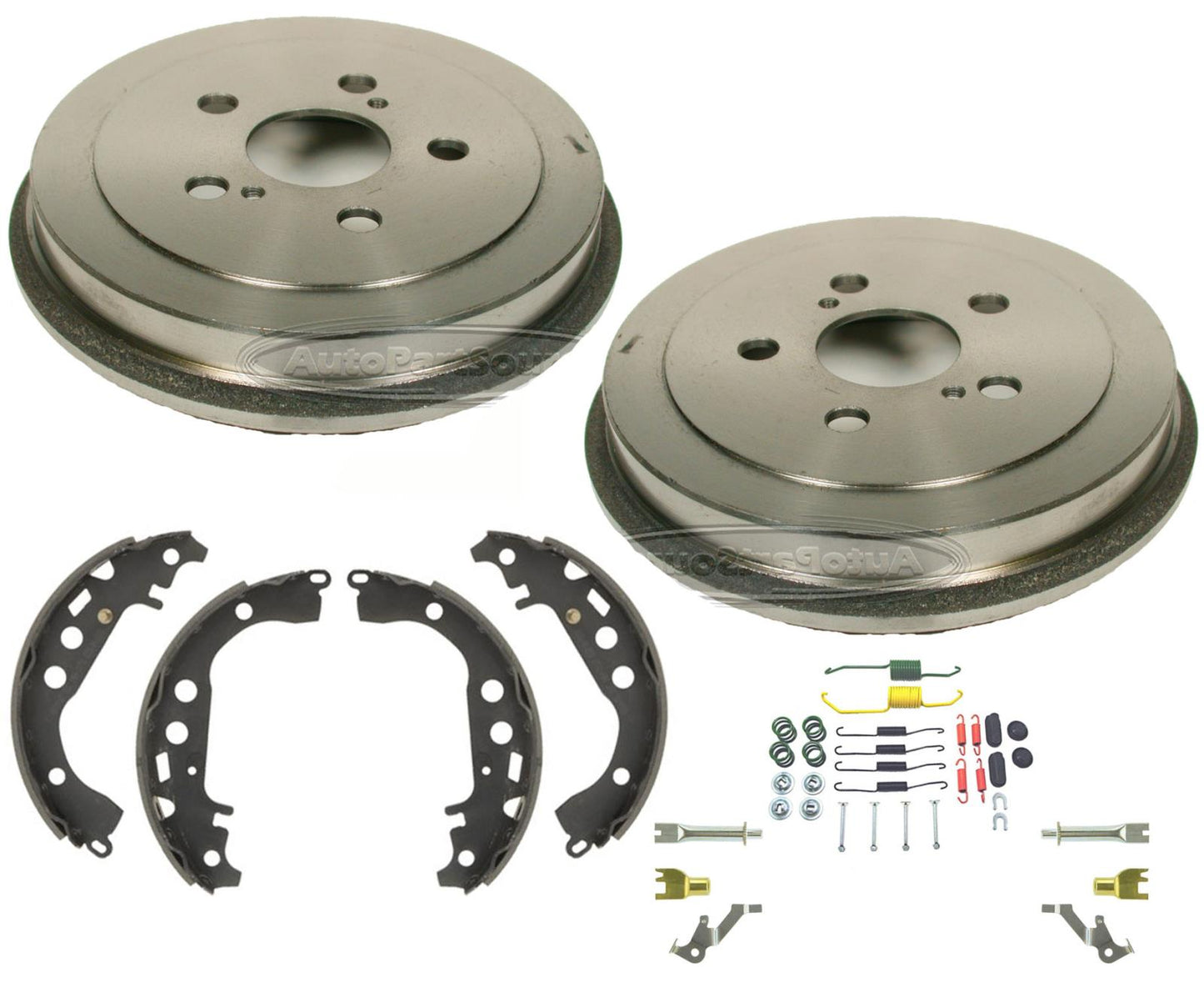 Resortes de zapatas de tambor de freno trasero para Toyota Corolla construido en Japón Vin (J) 05-08