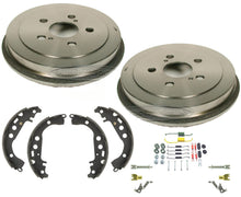 Rear Brake Drums Shoes Springs for Toyota Corolla Built In Japan Vin (J) 05-08