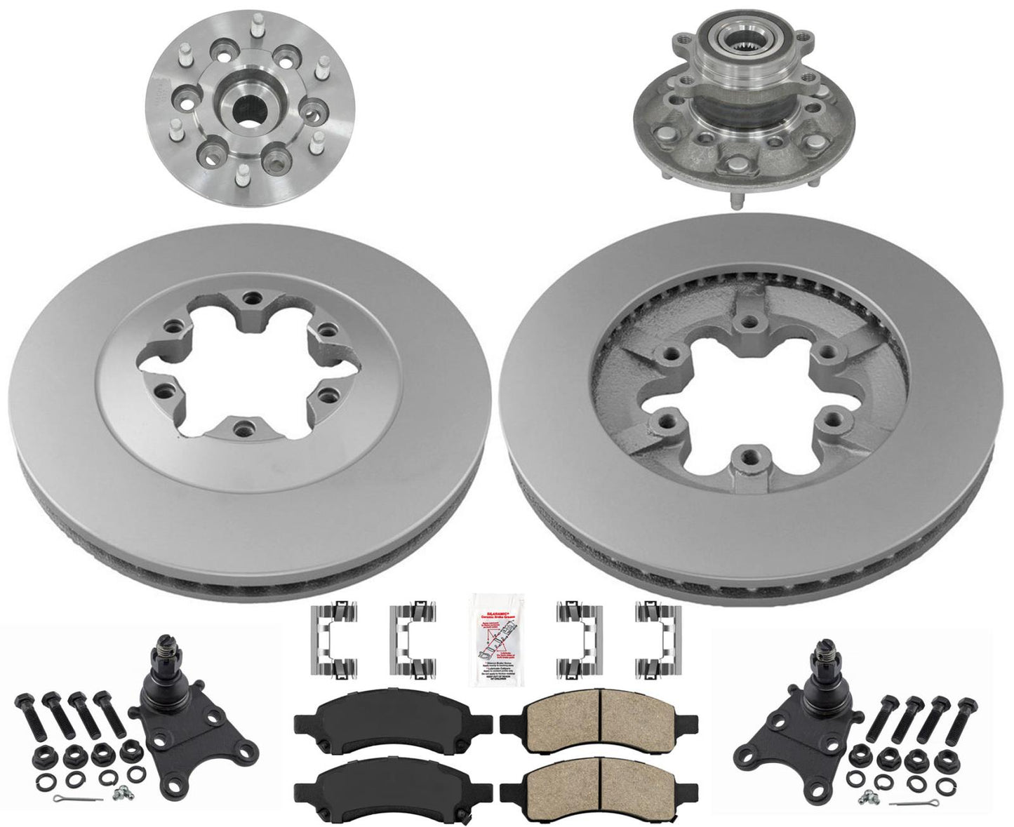Para 4 ruedas motrices 09-12 Chevrolet Colorado conjunto de cubo de rodamiento de rueda 25832144