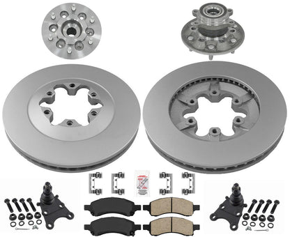 Para 4 ruedas motrices 09-12 Chevrolet Colorado conjunto de cubo de rodamiento de rueda 25832144