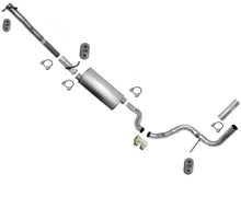 Se adapta al sistema de escape de tubo de cola de silenciador Ford E350 Super Duty Cutaway Van 5.4 05-09