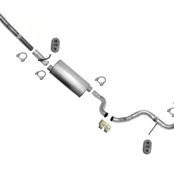 Se adapta al sistema de escape de tubo de cola de silenciador Ford E350 Super Duty Cutaway Van 5.4 05-09