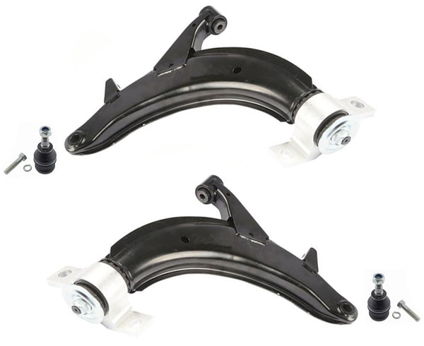 Bujes de brazos de control inferiores delanteros, juntas esféricas para Subaru Forester 2003-2005, 4 piezas