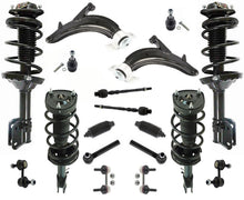 Bujes de brazos de control inferiores delanteros, juntas esféricas para Subaru Forester 2003-2005, 18 piezas