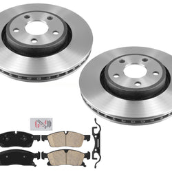 Performance Carbon Brake Disc Rotors Brake Pads for 11-20 350MM Grand Cherokee