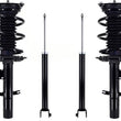 Front Complete Struts & Rear Shocks For 2019-2022 Nissan Altima All Wheel Drive