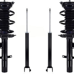 Front Complete Struts & Rear Shocks For 2019-2022 Nissan Altima All Wheel Drive