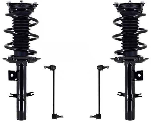 Front Complete Struts & Links For 2019-2022 Nissan Altima Front Wheel Drive