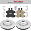 Honda CR-V Front Ceramic Pads & Coated Rotors FOR Acura RDX 10-12 CRV 2007-2016