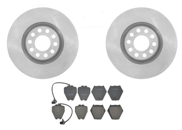 2002 2003 2004 Audi A6 Quattro (2) 321MM Rotores y pastillas de freno delantero