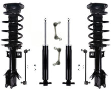 Front Complete Strut Assemblies Rear Shocks & Links For 2015 2016 2021 Ford Edge