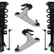 Front Coil Spring Struts Lower Control Arms Links For 2015-2021 Ford Edge