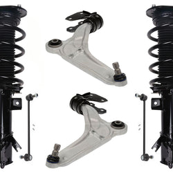 Front Coil Spring Struts Lower Control Arms Links For 2015-2021 Ford Edge
