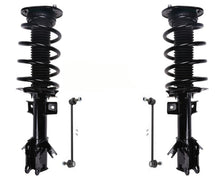 Front Complete Strut Assemblies & Sway Bar Links For 2015-2021 Ford Edge