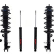 Front Complete Struts & Rear Shocks For 2016-22 Honda HR-V All  Wheel Drive