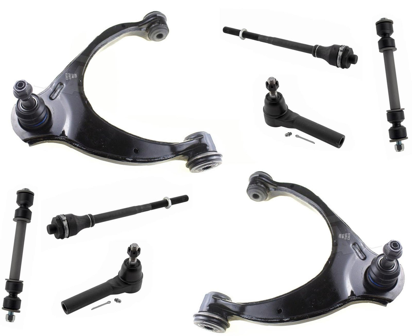 Front Upper Control Arm Ball Joints Tie Rods Links For 2015-2020 Chevrolet Tahoe