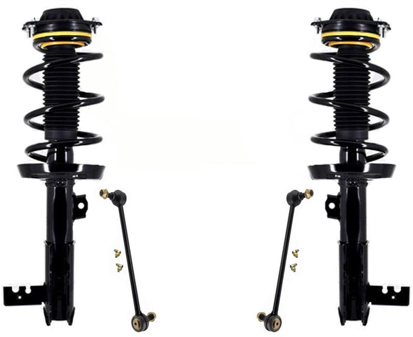 Front Complete Struts & Links For 2018-2023 Chevrolet Equinox Front Wheel Drive