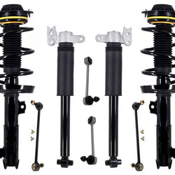Front Struts Rear Shocks Links For 2018-2023 Chevrolet Equinox Front Wheel Drive