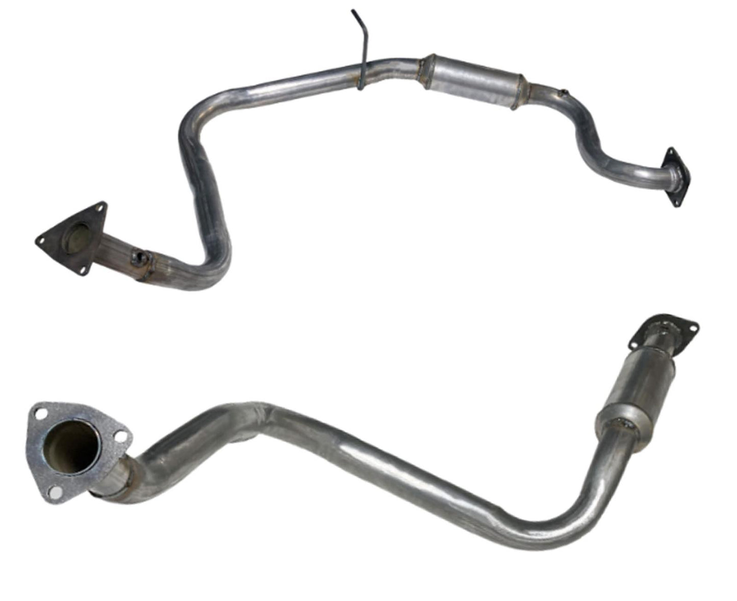 Tubo de motor delantero L&amp;R con convertidor catalítico para Chevrolet LFC 3500 6.0 16-19