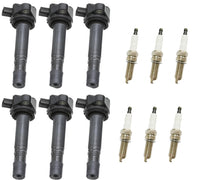 Direct Ignition Coil & Platinum Spark Plugs Kit For 2016-2021 Honda Pilot 3.5L
