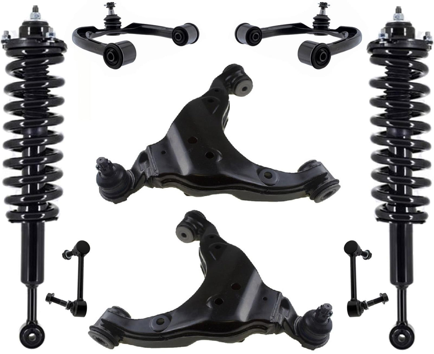 Front Complete Strut Control Arms For 2016-2020 Toyota Tacoma 3.5L 4 Wheel Drive