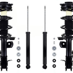 Conjuntos de puntal delantero completo y amortiguador trasero para Nissan Leaf 2011-2017