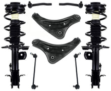 Enlaces de varillas de amarre de brazos de control de puntal completo delantero para Nissan Leaf 2011-2017