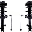 Front Left & Right Complete Strut Assemblies & Links For 2018-2019 Subaru Legacy