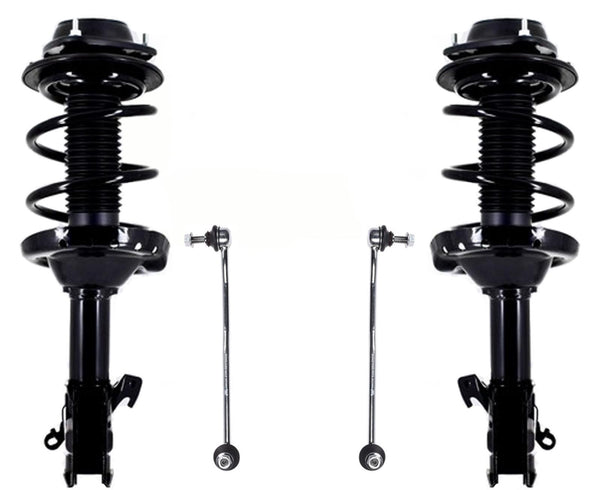 Front Left & Right Complete Strut Assemblies & Links For 2018-2019 Subaru Legacy