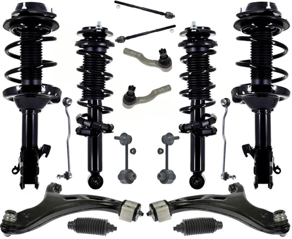 Enlaces de varillas de amarre de brazos de control de puntales completos delanteros y traseros para Subaru Legacy 2018