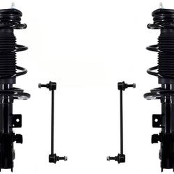 Front Left & Right Complete Strut Assemblies & Links For Mazda CX-3 2016-2021