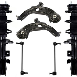 Front Complete Strut Lower Control Arms & Links For Mazda CX-3 2016-2020