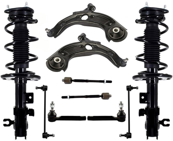 Front Strut Lower Control Arms Tie Rods & Links For Mazda CX-3 2016-2020