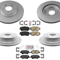 Pastillas de rotores de freno de disco delantero Rr para Hyundai Tucson 2019-21 con estacionamiento eléctrico