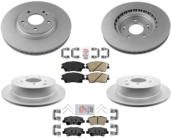 Pastillas de rotores de freno de disco delantero Rr para Hyundai Tucson 2019-21 con estacionamiento eléctrico