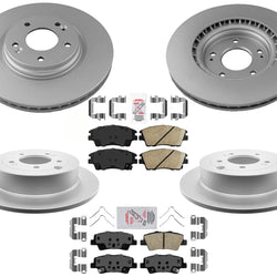 Pastillas de rotores de freno de disco delantero Rr para KIA Sportage 2017-21 con estacionamiento eléctrico