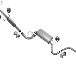 Sistema de escape silenciador de tubo de extensión de resonador para Hyundai Elantra 2.0L 11-2012