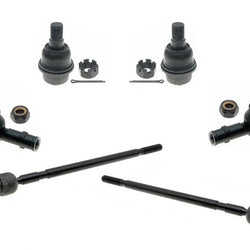 Fits For Dodge 02-06 Sprinter 2500 3500 Tie Rod & Ball joint 6Pc Kit