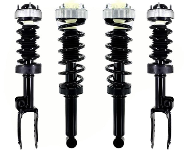 Front & Rear Complete Strut Assemblies For 2011-2017 Volkswagen Touareg